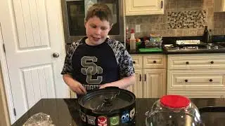Checking out Disney's Pixar popcorn maker!!!