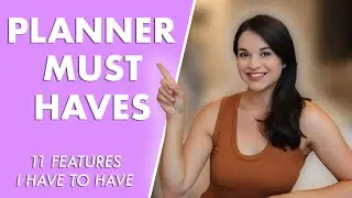 PLANNER BUYING TIPS // 11 Features You NEED When Buying A Planner!!!