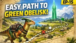 ARK Survival Evolved Hindi | Volcano Se Base Tak Safar 🦖 | Parasaur OP Survival | EP 15