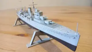 HMS Ajax WW II Royal Navy light cruiser 