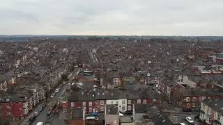 Dji mini 2 drone footage Leicester highfields