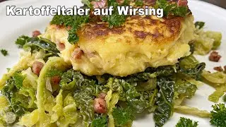 Dieses Rezept müsst Ihr probieren - Kartoffeltaler auf Wirsing