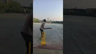 Right Hand Batsman vs Right Hand Bowler 🔥 Intense Battle on the Pitch! #cricket #shorts