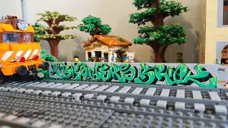 The Brothers Brick Graffiti on LEGO
