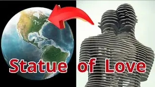 Statue of Love on Google Earth