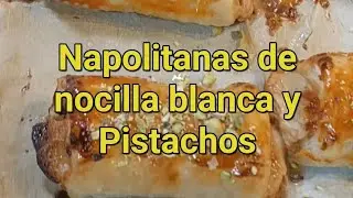 Las mejores napolitanas de chocolate blanco🥐#comer #postres  #recetas #cocina #comida #cocinar #food
