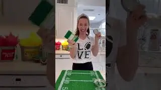 Want an easy $1 Football Party idea for this Sunday?🏈 FOOTBALL COASTERS!!