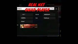 NXT Classy Guild player and Real west  Nxt player garena free fire#4flaggamer #ytshorts #gyangaming