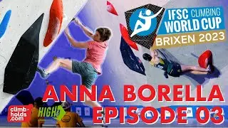 IFSC Worldcup Brixen 2023 - Meet the Routesetters: Anna Borella - Behind the scenes route setting