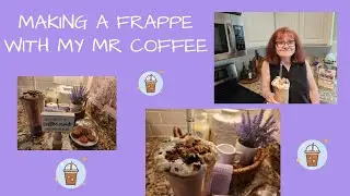MAKING A FRAPPE WITH MY MR COFFEE
