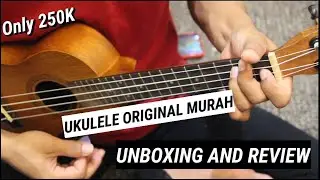 Unboxing dan Demo Ukulele Cowboy || Model: UK23 NS •Tutorial Chord Cidro