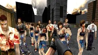 T64 Weapons - Resident Evil : The Mercenary - Zombie Infestation | Doom Mod | 4K