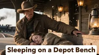 Cowboy Found Her Sleeping on a Depot Bench — Covered Her with His Coat and Offered His Heart