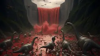 THE GREAT FLOOD RIVER VALLEY ANNIHILATION - Cretaceous Inland Water Disaster Documentary