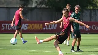AS Roma training photos 13.08.25 💛❤️ #asroma #calcio #sports #football @asroma @ToyotaItalia 