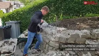 Električni Udarni Vrtalnik 1500W SDS-MAX EUV-1500 - INTER DISKONT
