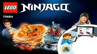 LEGO Ninjago SPINJITZU SLAM KAI VS. SAMURAI 70684 Лего Ниндзя Го Бой мастеров Кай против Самурая