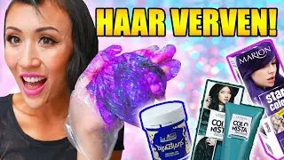 MIJN HAAR BLAUW PAARS & TURQUOISE VERVEN - Sheling