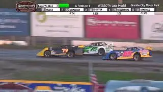 Granite City Motor Park 10/3/21 WISSOTA Late Model Final Laps