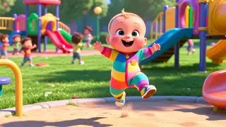 Playground Fun Day 🛝🎉 | Fun Learning for Kids | Preschool Outdoor Adventure