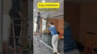 🔥 WATCH THIS Before Installing a Glass Wall &ndash; Full Process & Stunning Result!