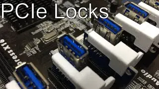 PCIe Riser Locking Clips - Best invention in the world! ⚡