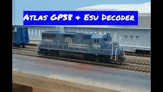 Locomotive Shop: Atlas GP38 & ESU Decoder