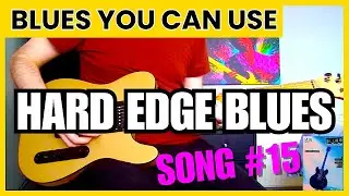 John Ganapes - Hard Edge Blues (Guitar Cover) Blues You Can Use Song #15