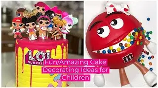 25 Fun & Creative Kids Birthday Cake Ideas #BirthdayCakes #CakeDesigns #PartyIdeas