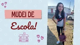 MUDEI DE ESCOLA NA PRIMEIRA SEMANA! ROTINA DA MANHÃ #voltaasaulas #rotinadamanha #escola
