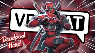 Deadpool Joins VRChat! - VRChat Funny Moments (Marvel Rivals)