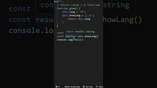 JS Interview Question: Understanding 'this' in Arrow Functions #JavaScript #InterviewPrep