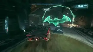 Batman Arkham Knight. Cauldron speedway in '60s Batmobile. 3 stars.