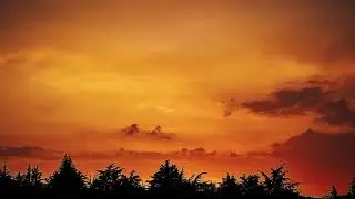 하늘,노을,일몰,해,구름,석양,저녁, MB992 다온폰트 영상소스