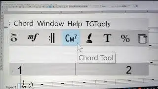 Chord Alignment in Finale