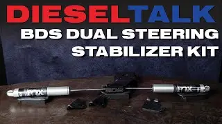 Diesel Talk | Двойной стабилизатор рулевого управления BDS с амортизаторами FOX 2.0 03-13 Ram 2500 / 03-12 Ram 3500