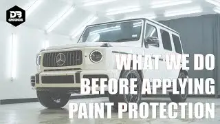 You should do before applying PAINT PROTECTION | DB GROUNDS