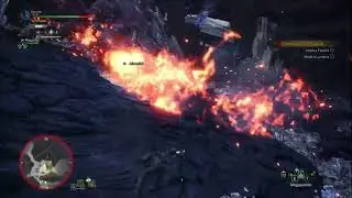 Lunastra y Teostra primera pelea - Monster Hunter World Gameplay