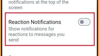 Reaction Notifications In WhatsApp