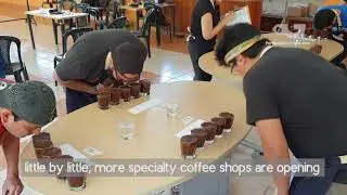 (Ep.6) Cupping: Evaluating Coffees at Cata de Cafe de Quito, Ecuador