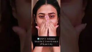 Facial at home step by step | flawless glowing skin at home @barshapatra_17
