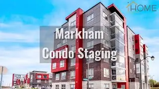 Markham condo Penthouse Staging | 800-899Sqft |2bed2bath perfect layout| iHome Staging Inc.
