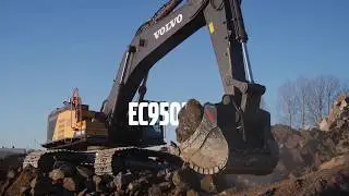 Volvo EC950F gr&auml;vmaskin - lanseringsfilm