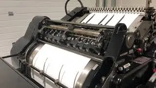 Heidelberg Cylinder SBG 56x77 like new!