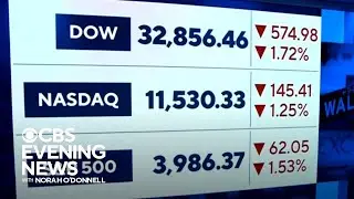 Stocks fall after Federal Reserve signals more interest rate hikes