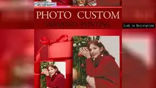 Photo Custom Christmas Diamond Painting Full Square/Round DIY 5D Mosaic Embroidery Birthday Velvet G