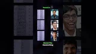 Handwriting Contest ft. Arjun, Praggnanandhaa and Vidit! #chess