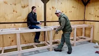 Husband & Wife Start their Next Big Project (WORKBENCH Build)