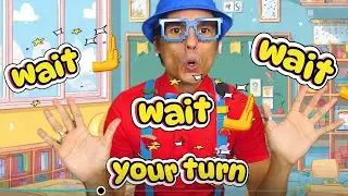 WAIT YOUR TURN  | Cool Beat Kids Song About Patience | Teacher K