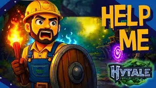 I Don&rsquo;t Know How This Game Works 😅 | Hytale Live | #damthebuilder #hytale